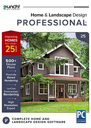 Punch! 25 Home & Landscape Design Professional - Windows