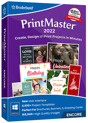 PrintMaster 2022 software box