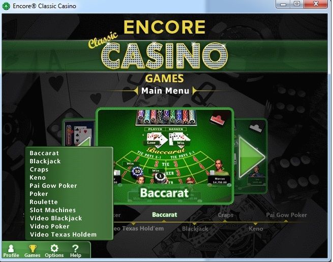 Encore Classic Casino Games - Download- Windows