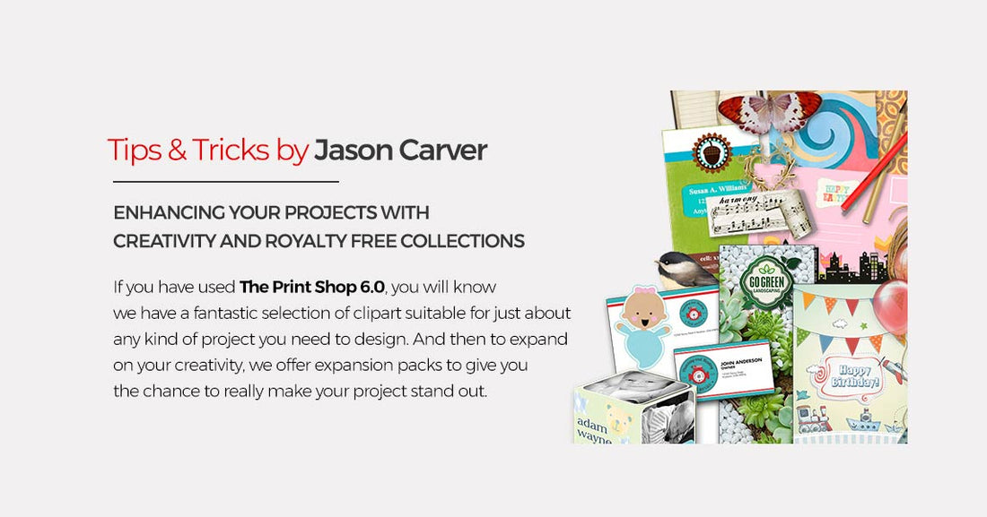Enhance Your Productivity With Broderbund Royalty Free Collections