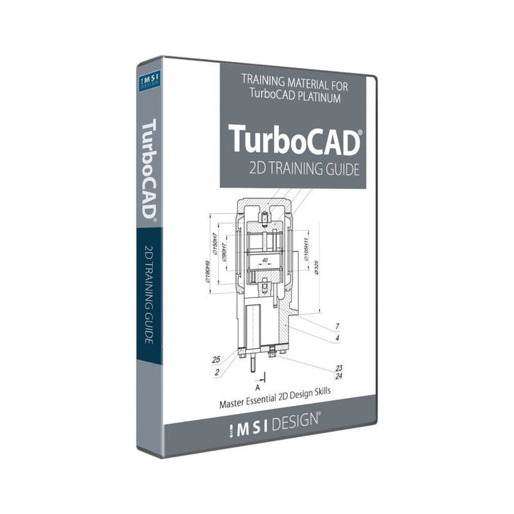 TurboCAD 2D Training Guide box