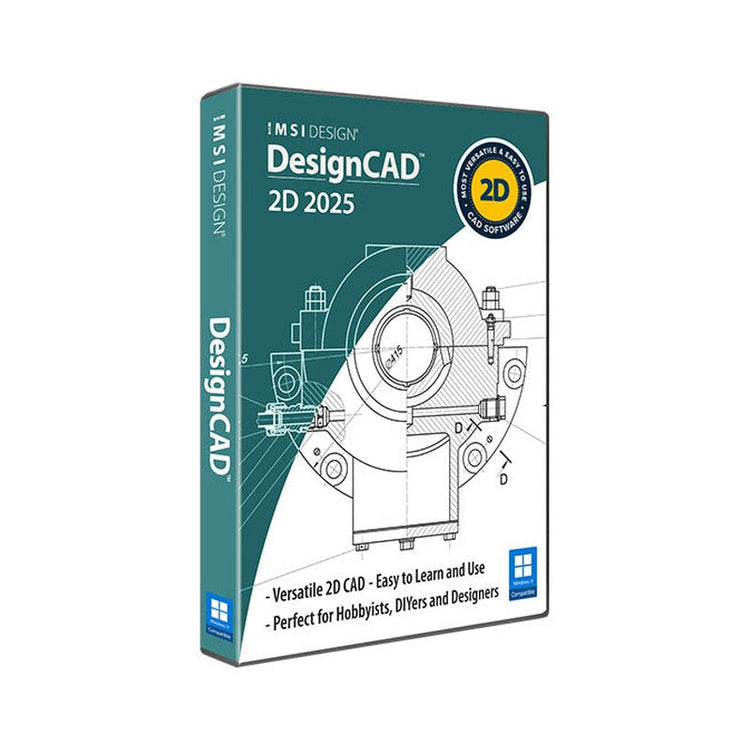 DesignCAD 2D 2025 box