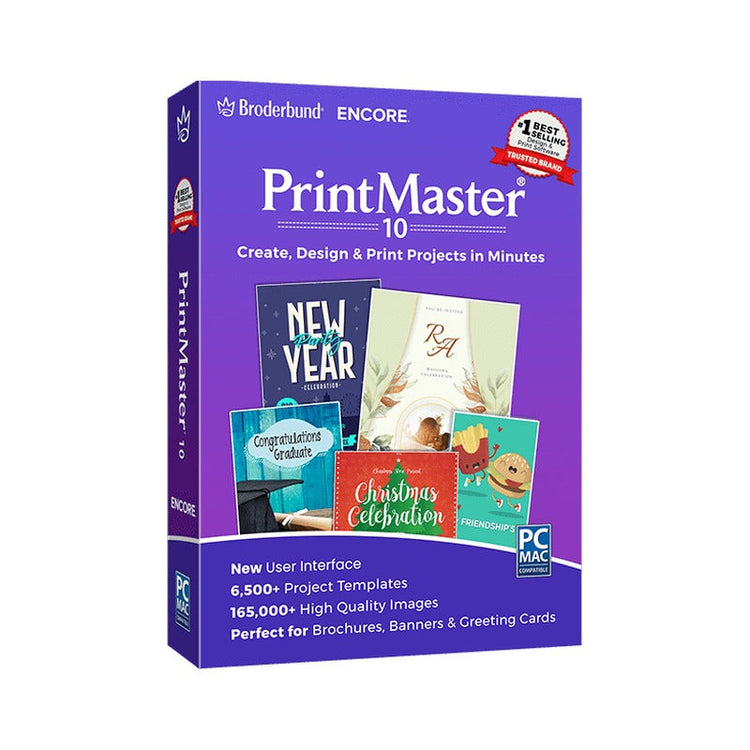 PrintMaster 10 box
