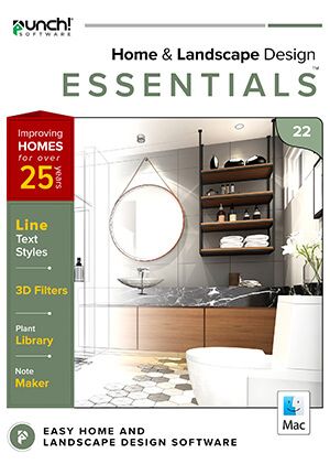 Punch! 22 Home & Landscape Design Essentials - Mac