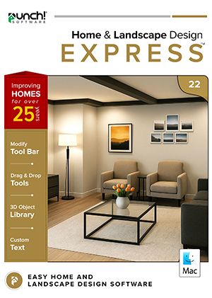 Punch! 22 Home & Landscape Design Express - Mac