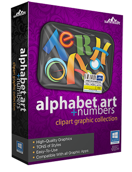 Alphabet Art plus Numbers
