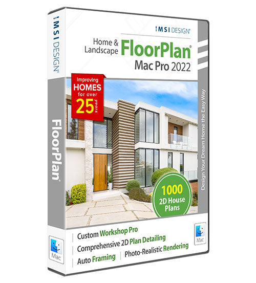 FloorPlan 2022 Home & Landscape - Mac