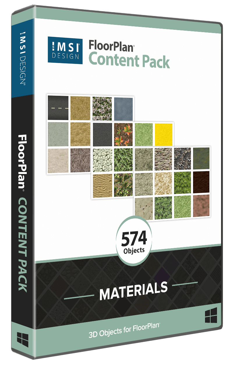 FloorPlan® Content Pack - Materials