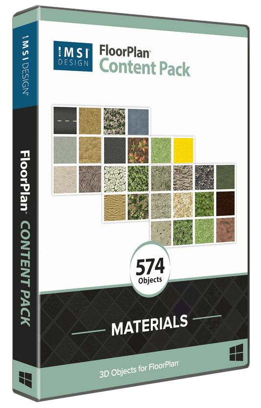 FloorPlan® Content Pack - Materials