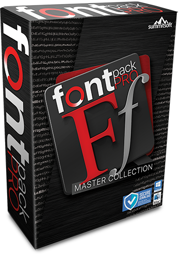 Fontpack Pro Master Collections