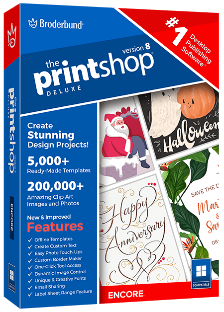 The Print Shop Deluxe 8