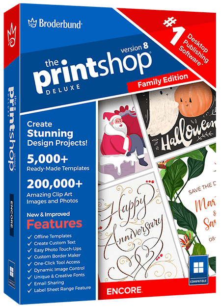 The Print Shop Deluxe 8