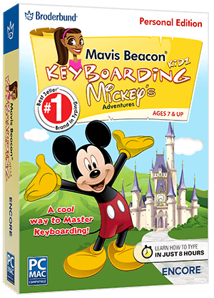 Mavis Beacon Keyboarding Kidz Mickey’s Adventures
