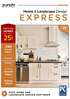 Punch! 25 Home & Landscape Design Express - Windows