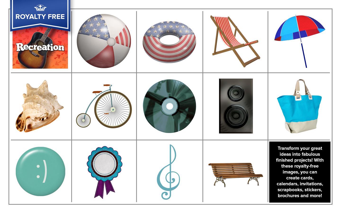 Royalty Free Premium Recreation Image Collection