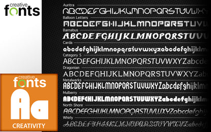 Creative Fonts Traditional Collection