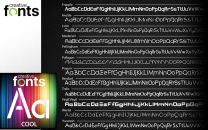 Creative Fonts Traditional Collection