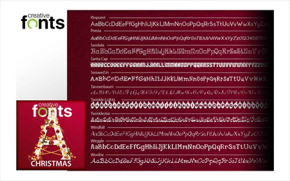 Creative Fonts Seasonal Collection
