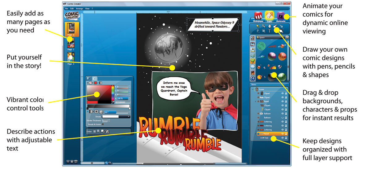 Comic Creator Studio