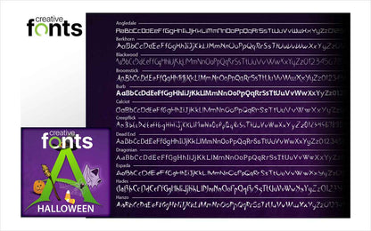 Creative Fonts Seasonal Collection