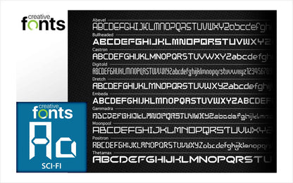 Creative Fonts Wonderful Collection
