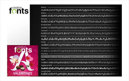 Creative Fonts Seasonal Collection