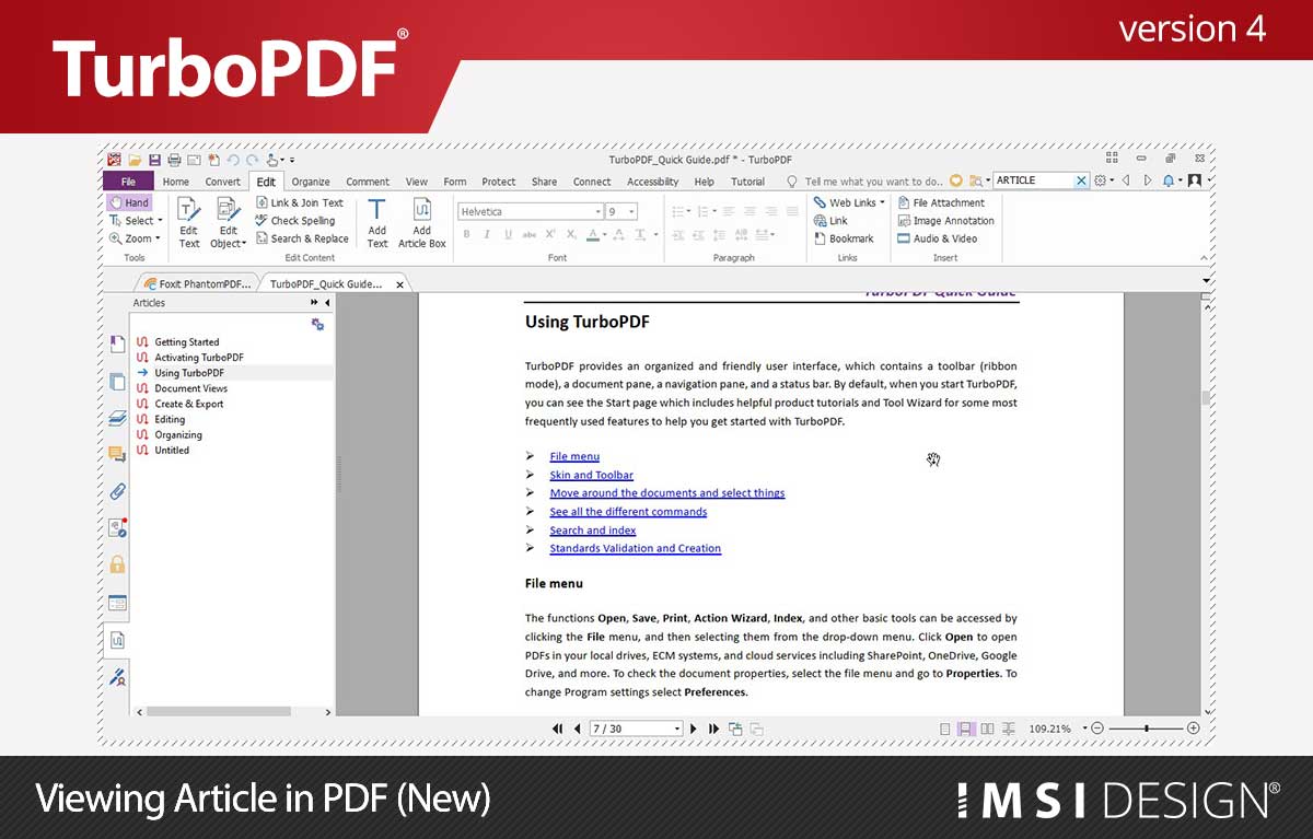 TurboPDF v4